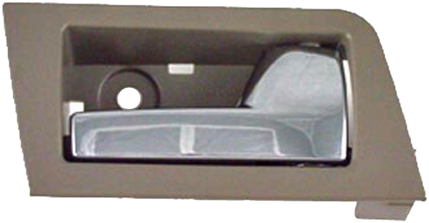 New Interior Door Handle - Rear Right - Stone(Gray)+Chrome - Dorman 81780
