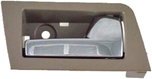 New Interior Door Handle - Rear Right - Stone(Gray)+Chrome - Dorman 81780