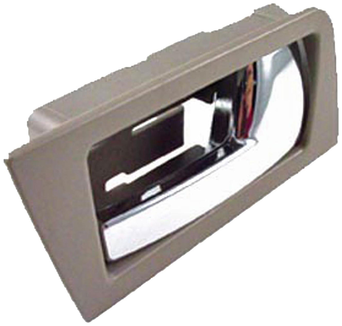 New Interior Door Handle - Rear Right - Stone(Gray)+Chrome - Dorman 81780