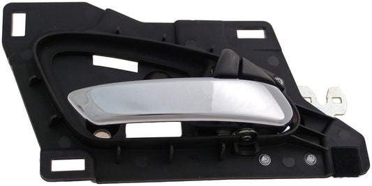 Interior Door Handle Rear Right Chrome Lever/Black Housing - Dorman# 81785