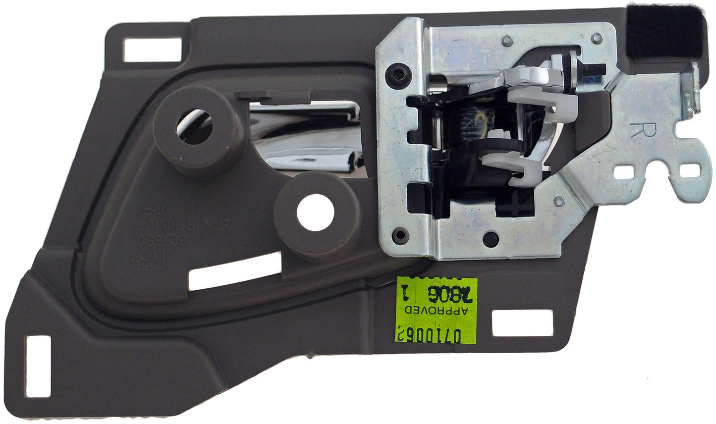 Interior Door Handle Rear Right Chrome Lever/Gray Housing - Dorman# 81794
