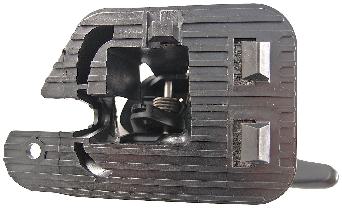 New Interior Door Handle - Front Right - Texture Black - Dorman 81801