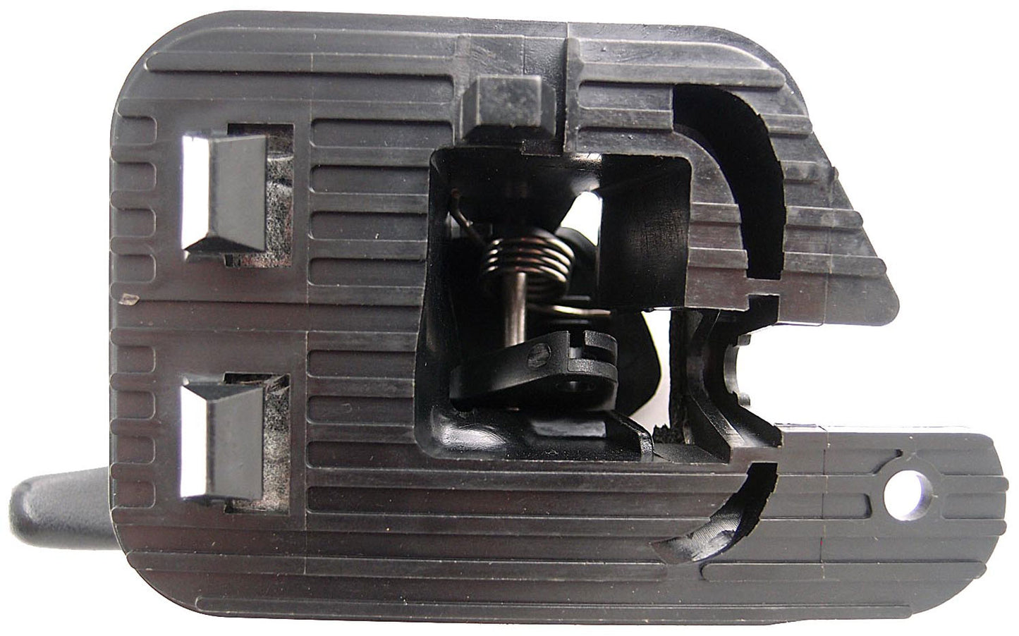 New Interior Door Handle - Front Left - Texture Black - Dorman 81804