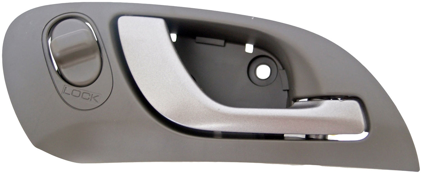 Interior Door Handle Front Right Silver Lever/Titanium Housing - Dorman# 81807