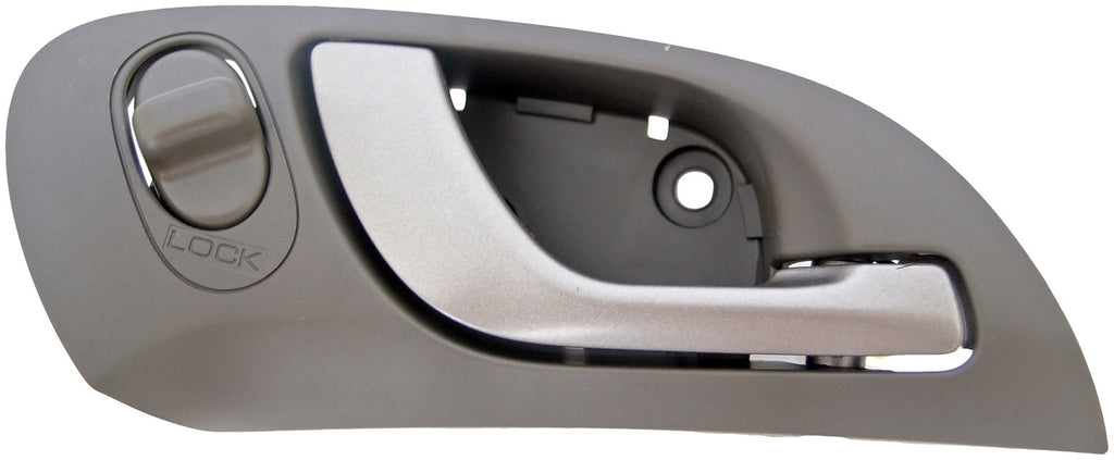 Interior Door Handle Front Right Silver Lever/Titanium Housing - Dorman# 81807
