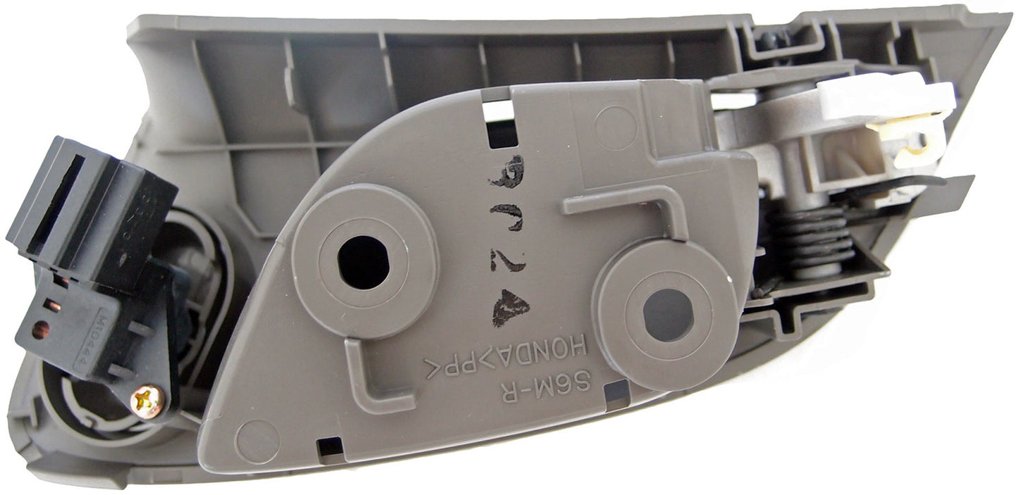 Interior Door Handle Front Right Silver Lever/Titanium Housing - Dorman# 81807