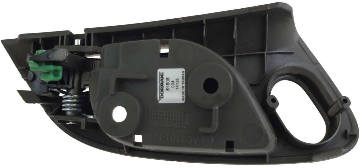 Interior Door Handle Front Left Silver Lever/Titanium Housing - Dorman# 81808