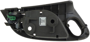 Interior Door Handle Front Left Silver Lever/Titanium Housing - Dorman# 81808