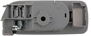 New Interior Door Handle - Rear Left - Chrome Lever+Gray Housing - Dorman 81816