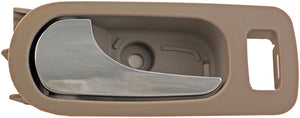 New Rear Left Interior Door Handle Chrome & Light Gray (Titanium) - Dorman 81818