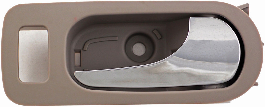 New Rear Right Interior Door Handle Chrome & Light Gray/Titanium - Dorman 81819