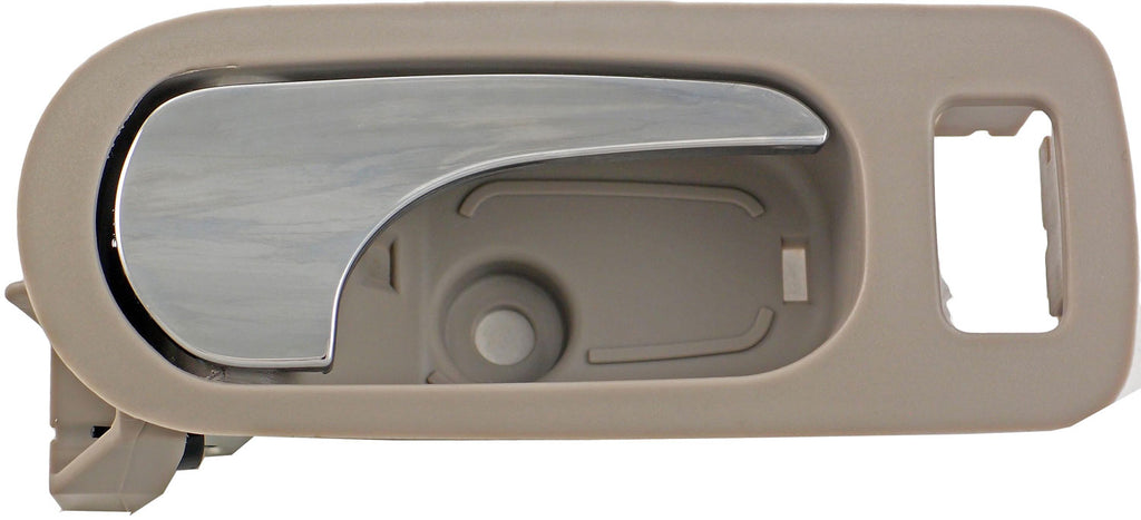New Front Right Interior Door Handle Chrome & Light Gray (Titanium) Dorman 81829