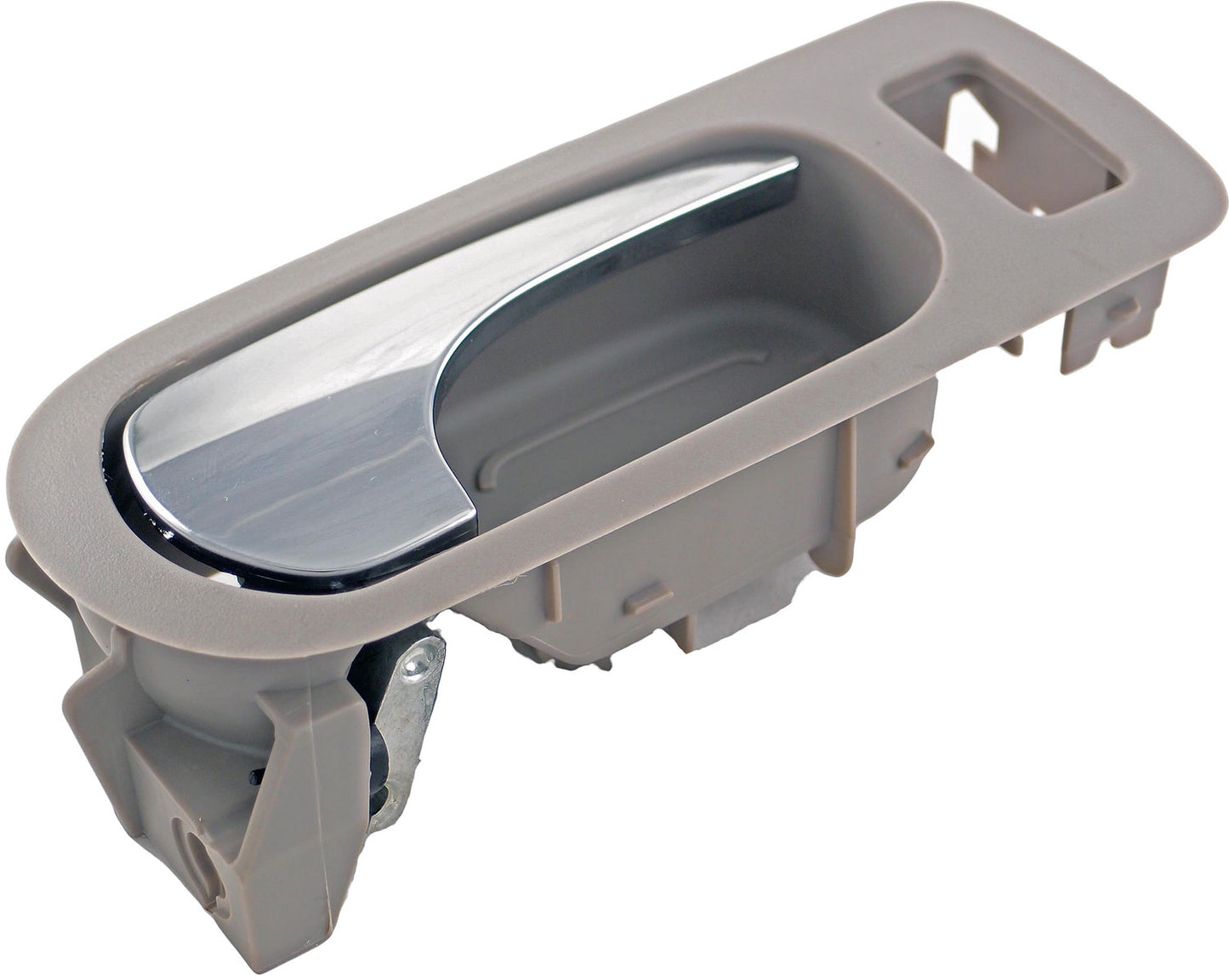 New Front Right Interior Door Handle Chrome & Light Gray (Titanium) Dorman 81829