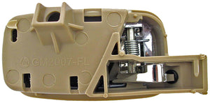 Interior Door Handle - Front Left - Chrome & Beige (Neutral) - Dorman 81854