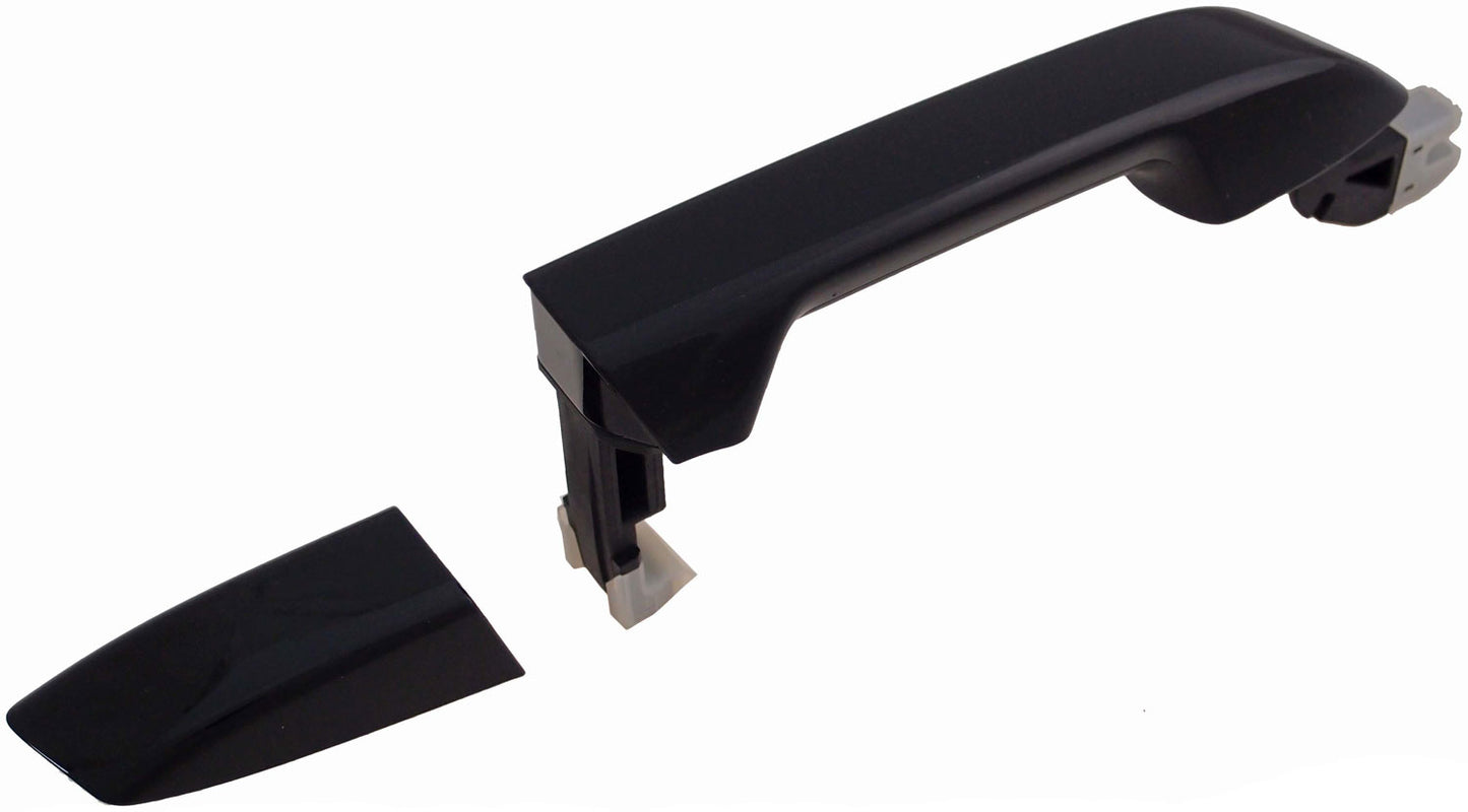 Exterior Door Handle Rear Left Smooth Black - Dorman# 81880