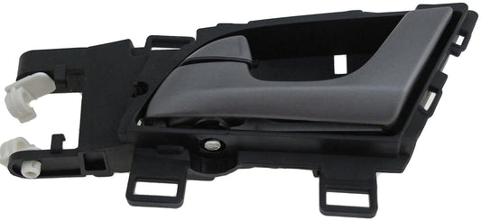 Interior Door Handle Front Left Silver Lever/Black Housing - Dorman# 81888