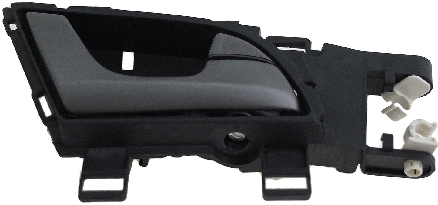Interior Door Handle Rear Right Silver Lever/Black Housing - Dorman# 81889
