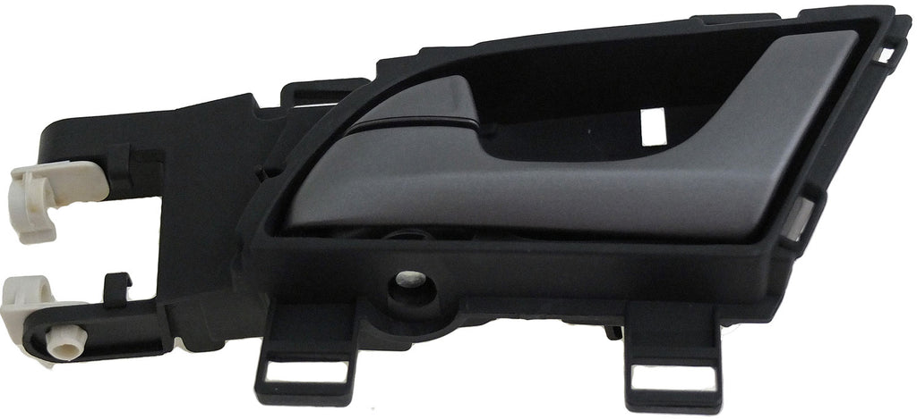 Interior Door Handle Rear Left Silver Lever/Black Housing - Dorman# 81892