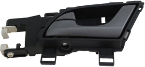 Interior Door Handle Rear Left Silver Lever/Black Housing - Dorman# 81892