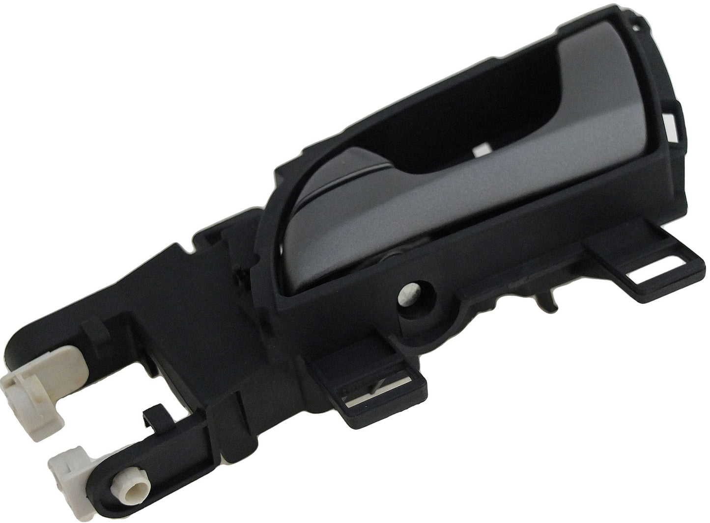 Interior Door Handle Rear Left Silver Lever/Black Housing - Dorman# 81892
