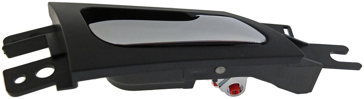 Interior Door Handle Rear Right Satin Chrome Lever/Black Housing - Dorman# 81895