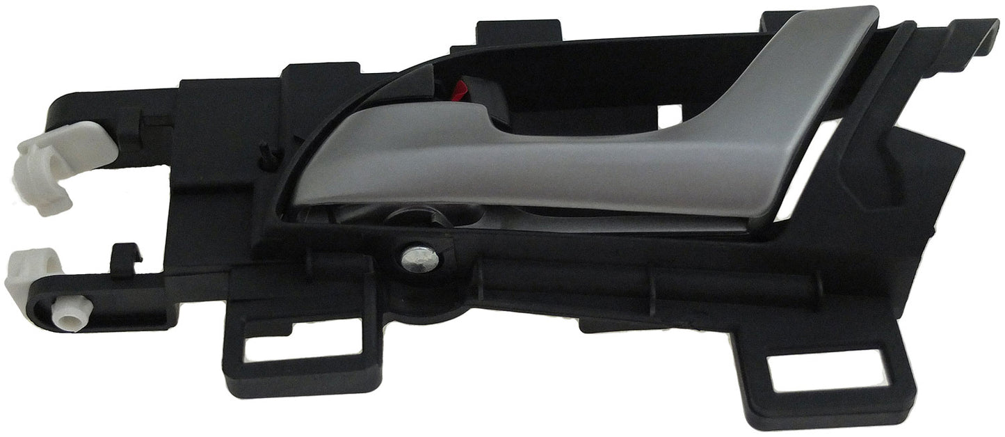Interior Door Handle Rear Left Silver Lever/Black Housing - Dorman# 81907
