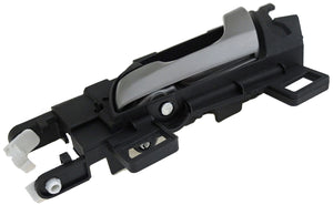 Interior Door Handle Rear Left Silver Lever/Black Housing - Dorman# 81907