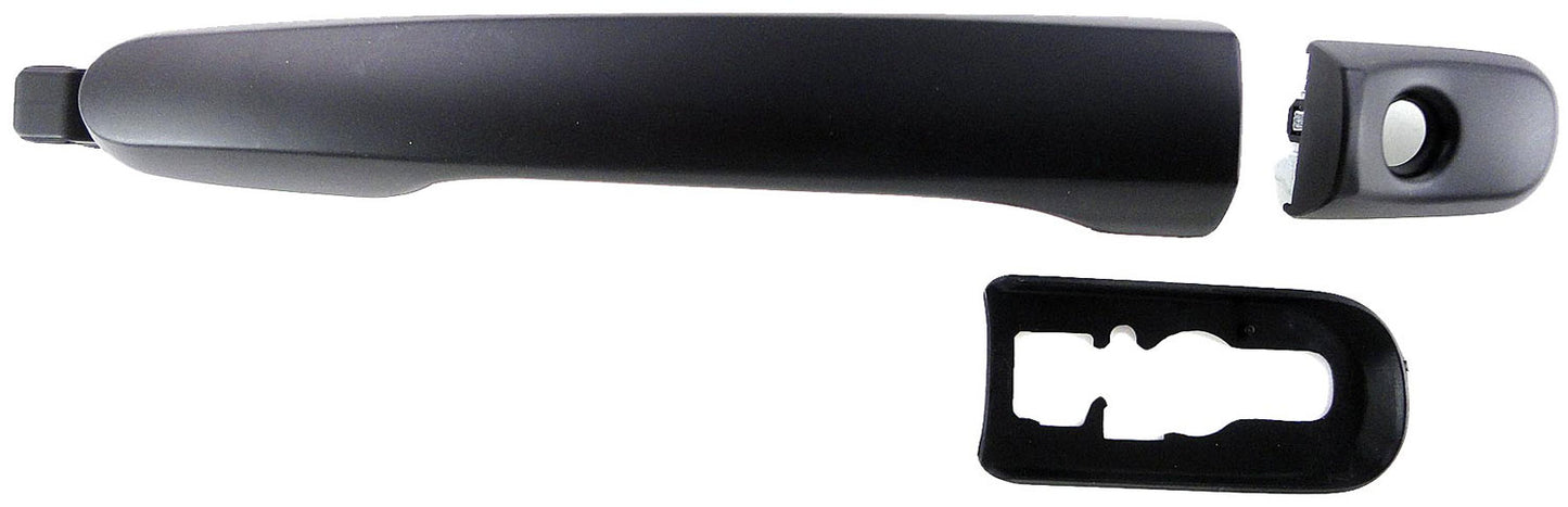 New Exterior Door Handle Front Right Black Lever, Black Cap - Dorman 81952