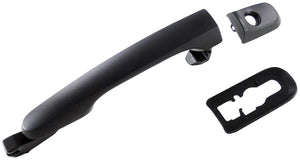 New Exterior Door Handle Front Right Black Lever, Black Cap - Dorman 81952