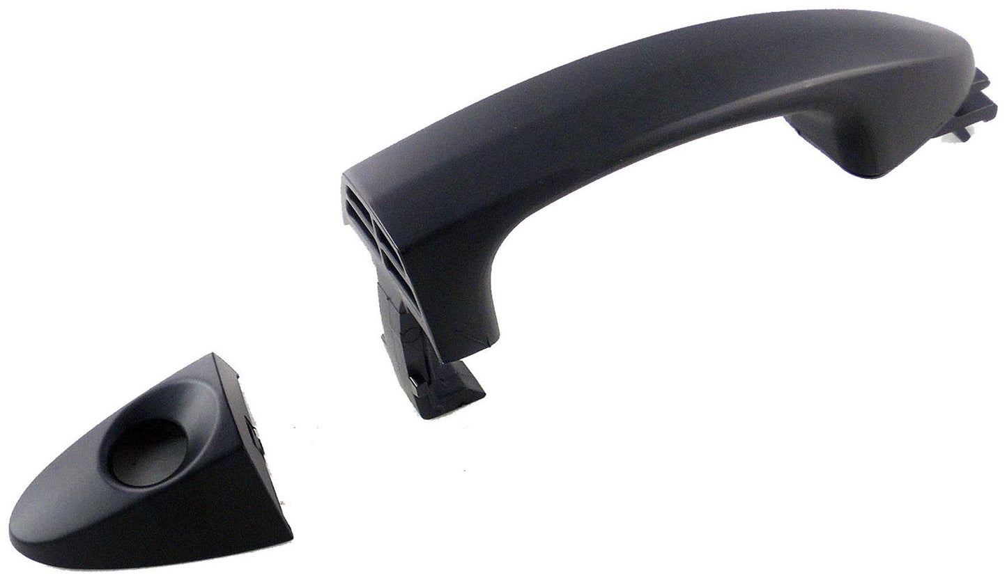 New Front Left Exterior Door Handle Black w/o Card-Pushbutton Start Dorman 81960
