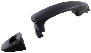 New Front Left Exterior Door Handle Black w/o Card-Pushbutton Start Dorman 81960