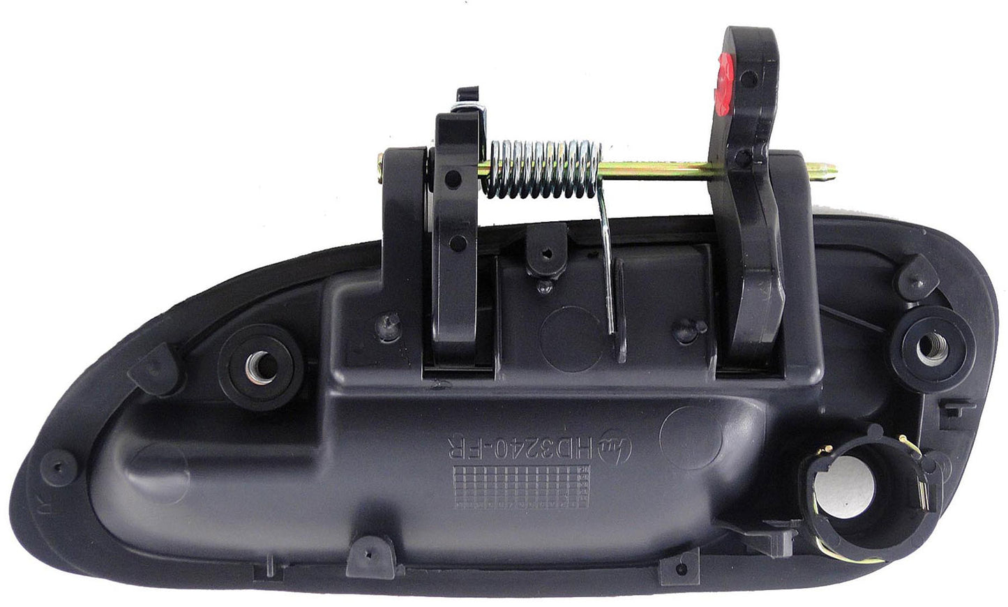 New Exterior Door Handle Front Right Two Door Black - Dorman 81963
