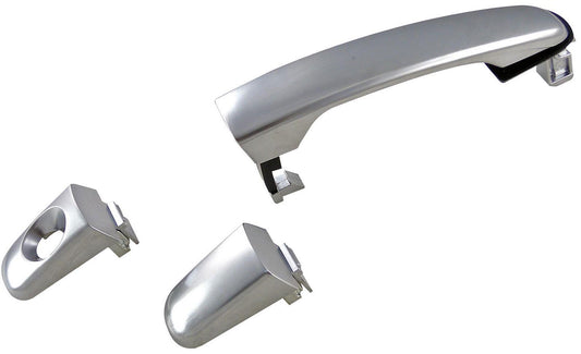 New Exterior Door Handle Rear Left Chrome, With Pearl Coat - Dorman 82012