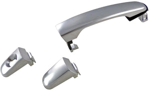 New Exterior Door Handle Rear Left Chrome, With Pearl Coat - Dorman 82012