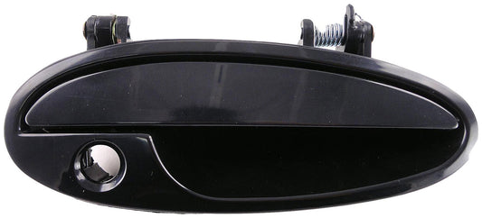 Front Right Smooth Black Exterior Door Handle (Dorman# 82025)