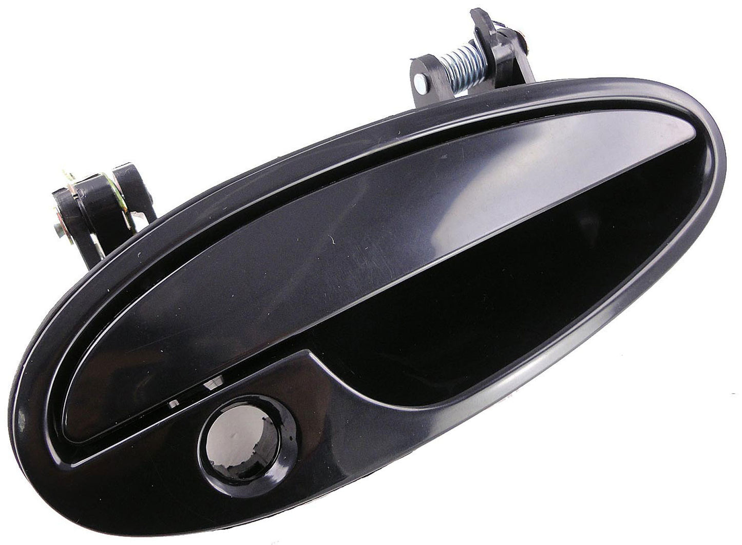 Front Right Smooth Black Exterior Door Handle (Dorman# 82025)