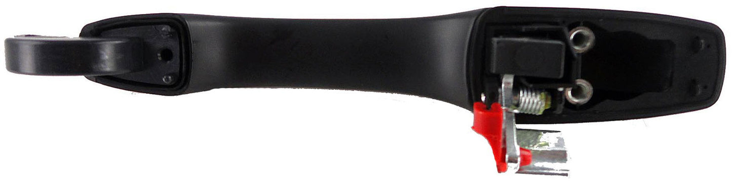 Front Right Black Textured Exterior Door Handle w/Keyhole (Dorman# 82037)
