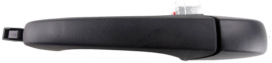Front Right Black Textured Exterior Door Handle w/Keyhole (Dorman# 82038)