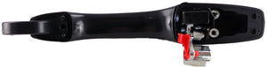 Front Right Black Textured Exterior Door Handle w/Keyhole (Dorman# 82038)