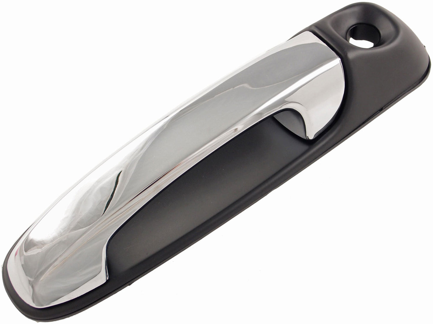 Right Black Textured Exterior Door Handle wo/Keyhole (Dorman# 82040)