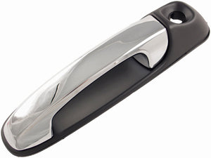 Right Black Textured Exterior Door Handle wo/Keyhole (Dorman# 82040)