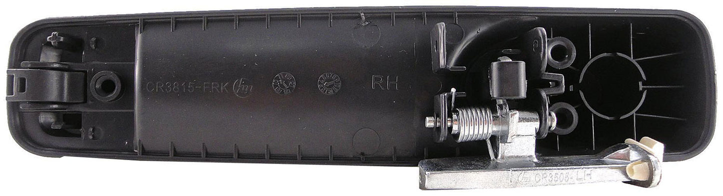 Right Black Smooth Finish Exterior Door Handle (Front or Rear) (Dorman# 82055)