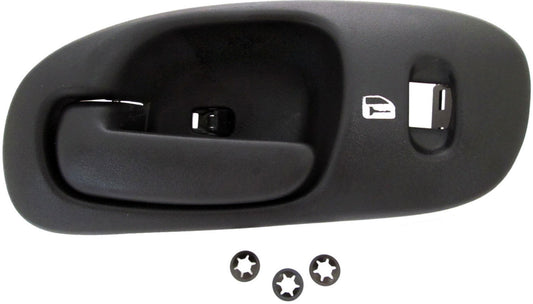 New Interior Door Handle Shale, Textured Black W/o Lock - Dorman 82088