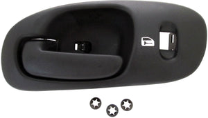 New Interior Door Handle Shale, Textured Black W/o Lock - Dorman 82088
