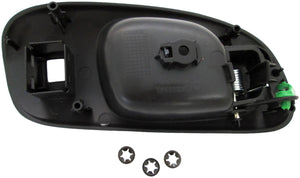 New Interior Door Handle Shale, Textured Black W/o Lock - Dorman 82088