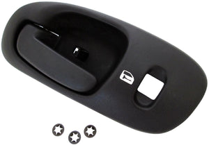 New Interior Door Handle Shale, Textured Black W/o Lock - Dorman 82088