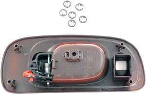 New Interior Door Handle Black Lever, Woodgrain Housing - Dorman 82093