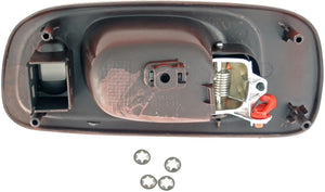 New Interior Door Handle Black Lever, Woodgrain Housing - Dorman 82094