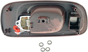 New Interior Door Handle Chrome Lever, Woodgrain Housing - Dorman 82095