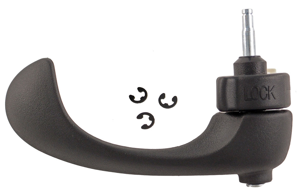 New Interior Door Handle Textured Black - Dorman 82099